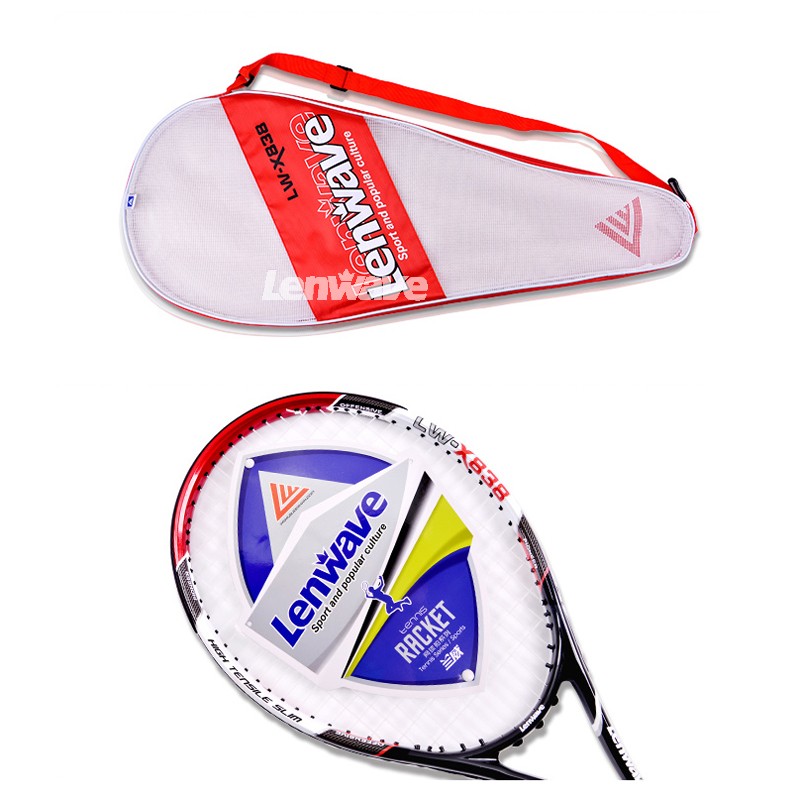 2016LenwaveBrandmadeCarbonAluminumTennisRacketMen39sSportTrainingTennisRacketamp-32645498506