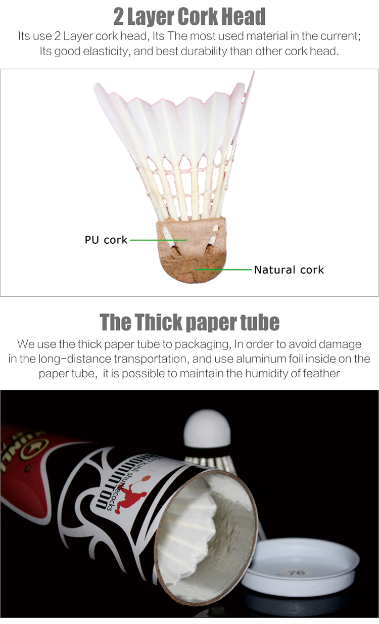 Free-shipping-original-Kunli-badminton-shuttlecocks-KL-01-Top-grade-duck-feather-shuttlecocks-for-To-32212897185