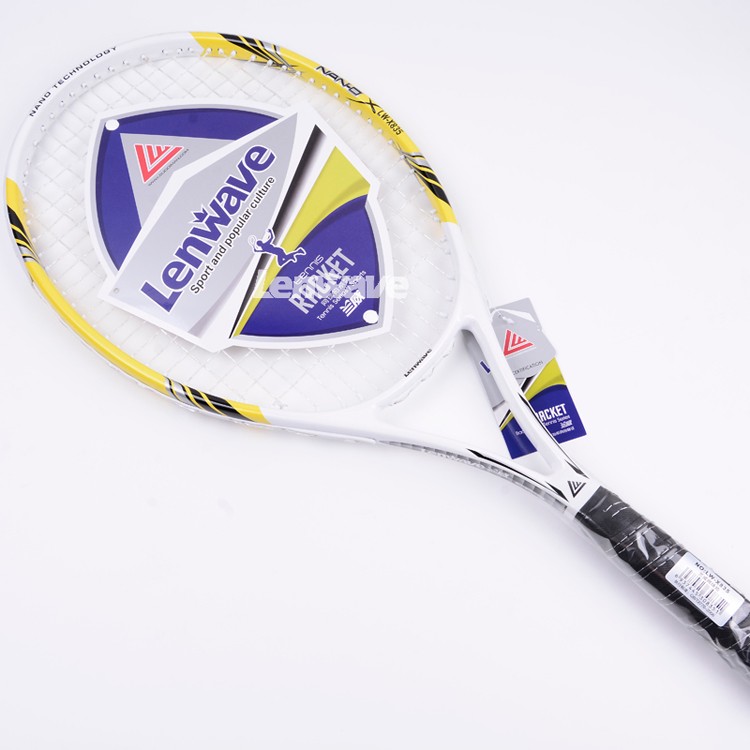 LenwaveBrandFemaleTennisTrainingAluminumCarbonFiberTennisRacket-32491192719