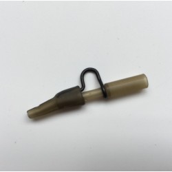 10 pcs Fishing terminal tackle carp fishing safety lead clip & tail rubber carp fishing accessories